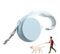 Cable retráctil para perro, correa de perro resistente, correa para perros grandes, correa de 16,4 pies para perro, correa para perro retráctil, correa para perro retráctil, equipo de caminata, correa