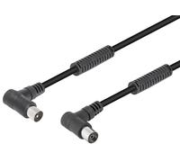 Cable RF 90º con Filtros (15 mts) - Negro