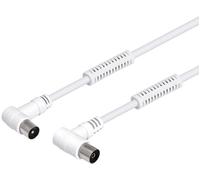 Cable RF 90º con Filtros (25 mts) - Blanco
