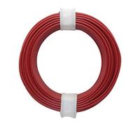 Cable rígido 0,5mm para conexionado (Rojo)