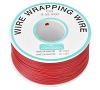 Cable Rojo 30AWG 300 M Placa De Circuito Impreso Cable De Puente De Envoltura Cable De Cobre Revestido De Estaño Antioxidante Para Reparación De Circuitos
