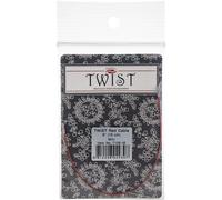 Cable rojo trenzado ChiaoGoo, talla nica