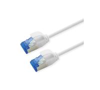 Cable de conexión ROLINE Cat.6A (Clase EA) S/FTP (PiMF), LSOH, PoE, Blanco, 5 m