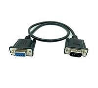 Cable RS232 a RS-232 DB9F a DB9F Macho a Hembra/Macho Conector DB9 Cable de módem nulo Serie (Size : 10.0m, Color : Male to Female)