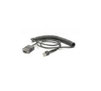cable - rs232: db9 female connector 9 ft.(2.8m) coiled power pin 9 -30c