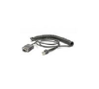 CABLE - RS232: DB9 FEMALE CONNECTOR 9 FT.(2.8M) COILED POWER PIN 9 -30C CBA-RF2-C09ZAR