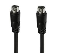Cable S-video de 10 pines macho a macho, línea de video separada para proyector VCR Din 10 pines, cable adaptador de 3/1,5/1/0,5 m