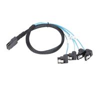 Cable SAS de alta velocidad de 12 Gbps con SCSI en serie para una conectividad fiable y compatibilidad con versiones anteriores que garantiza una