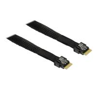 Inter-tech sff-8654 4i 0,7 m 24 gbit/s negro