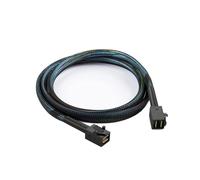 Cable SAS SFF-8643 de 0,5 M, SFF-8643 A 8643, para HDD/SSD/, Transferencia de Datos de Alta Velocidad, Placa Base de Almacenamiento de