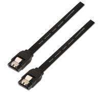 Cable SATA 3 - SATA 3 Negro (50cm) - AISENS
