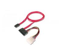 Cable sata a sata 50cm con alimentacion molex
