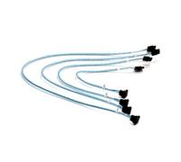 Cable SATA I Supermicro 0,56 m Macho a Macho Negro Azul Blanco