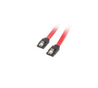 Cable SATA-III DATA de Lanberg de 0,5 m con cierres metálicos