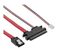 Cable SATA INLINE 29695B 0,35 m Rojo Conectores Rectos