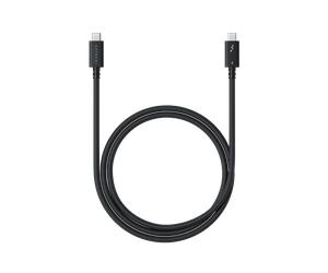 Cable Satechi Thunderbolt 4 Pro, longitud: 1 metro Transferencia de datos de hasta 40 Gbit/s, potencia de carga de hasta 240 W, admite resoluciones de imagen de 8K/60 Hz