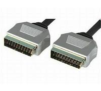 Cable SCART 5 m kenable Pure OFC OFC HQ, Extremos Metal Dorado