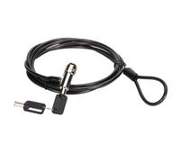 Cable seguridad para portatiles 1.8m conceptronic nano por llave