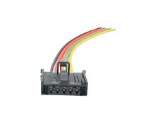 cable sensor coche Compatible con Fiat Para Fiorino 2008 13248240 6450XR Cable conector del arnés de cableado Resistencia del calentador del ventilador del motor del soplador