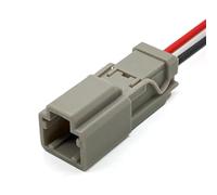 cable sensor coche Compatible con Nissan 2P Conectores de cable eléctrico de bloqueo de maletero automático cableado hembra a macho 6098-0239 6098-0240(Male)