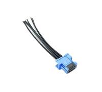 cable sensor coche Compatible con Peugeot Para 206 CC 2000 6450EP conector de cable de arnés de cableado para resistencia de calefacción del motor del soplador y aire acondicionado