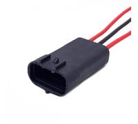 cable sensor coche Compatible con Toyota 3P Conectores de cables eléctricos impermeables Arnés de cables de presión de turbo de vacío de mapa automático 6189-0099(Male)