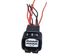 Cable Sensor Coche Conector De Cable De Radar Automotriz para Faros Delanteros De Coche 8P 7282-2148-30 7283-2148 Arnés De Cables Impermeable(Female)