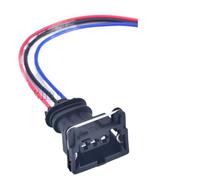 cable sensor coche Conector de inyector de combustible impermeable EFI 3p 282191-1 282729-1 EV1 Sensor de temporizador de potencia del automóvil 1-962581-1 con cable(Female)