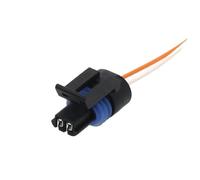 cable sensor coche Sensor de temperatura del agua para inyección electrónica de combustible del automóvil Conector impermeable para automóvil de 2 pines 12162193