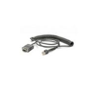 Cable serial Zebra CBA-R71-C09ZAR RS232 DB9 2,8 m Negro