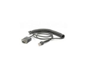 Cable serial Zebra CBA-R71-C09ZAR RS232 DB9 2,8 m Negro