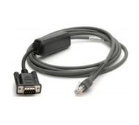 Cable Serial Zebra DB9 a RJ-45 2,13 m Negro Compatible con DS7708