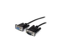 StarTech.com Cable 3m Extensión Directo Straight Through Serie Serial RS232 Vídeo EGA DB9 Macho a Hembra
