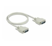 Cable serie DELOCK D-Sub15 macho a macho 1 m beige alta compatibilidad
