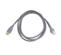 Cable serie para escáner de código de barras para dispositivos Zebra Symbol Motorola, cable USB A a RJ45 de alta calidad con conductores de cobre