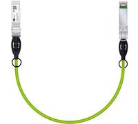Cable SFP verde, 10 G SFP+ DAC, 0,5 m, 10GBASE-CU Cable Twinax de cobre pasivo de conexión directa para Cisco SFP-H10GB-CU0.5M, Ubiquiti, Netgear, D-Link, Mikrotik, Supermicro,Zyxel, Linksys, dispositivos de conmutación abierta