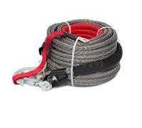 Cable sintético para cabrestante Línea de cabrestante multicolor de 10 mm * 30 m, cuerda de remolque, cuerda de fibra sintética de polímero, cuerda de plasma for tracción de vehículos todoterreno Para