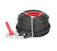 Cable sintético para cabrestante Línea de cabrestante multicolor de 10 mm * 30 m, cuerda de remolque, cuerda de fibra sintética de polímero, cuerda de plasma for tracción de vehículos todoterreno Para