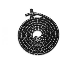 Cable Sleeve, black, 5m PET