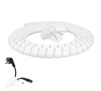 Cable Sleeve Organizer - Wire Management Tube, PE Material | Flexible Split Design, Wear-Resistant | Home Office Cable Organizer For USB, Audio, Network Cables