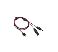 Cable solar ECOFLOW MC4 del XT60i OB03750 - 3,5 m - Negro - Para conectar el panel solar al generador