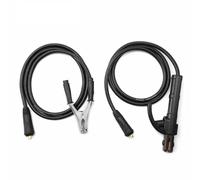 Cable soldador de abrazadera de tierra de 300 A para máquina inversora de soldadura MMA ARC, cobre + ABS, 10/16/23 pulgadas, compatible con equipos de soldadura industrial