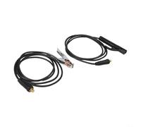 Cable soldador de abrazadera de tierra de diseño ergonómico de 300 A para soldadura MMA propiedades resistentes al calor no conductivas (3 m)