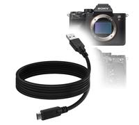 Cable Sony Alpha a7R IV, BoxWave [DirectSync - USB 3.0 A a USB 3.1 Tipo C] USB C Cable de carga y sincronización para Sony Alpha a7R IV - 6 pies, color negro