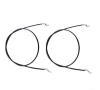 Cable soplador de nieve, 2 piezas, 1501123MA para Murray la mayoría de lanzadores de nieve de 2 etapas, números de pieza de repuesto 1501123MT y MT1501123MA