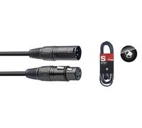 Cable Stagg SDX5 DMX (5m, XLR a XLR, conectores, 3 polos)
