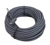 Cable Starlink CC a USB-C, cable de alimentación TPE resistente a la intemperie con soporte PD para acampar al aire libre y viajes, carga directa desde el banco de energía, gris (10 m)