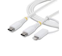 Startech.com cable de carga usb-c de 2m con adaptador lightning - cabl