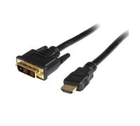 StarTech.com Cable HDMI a DVI 1m - DVI-D Macho - HDMI Macho - Adaptador - Negro