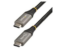 StarTech Cable USB-C USB31CCV50CM – USB 3.2 Gen 2 10 Gbps, PD 100W (5A), Modo Alt de DP, 50 cm